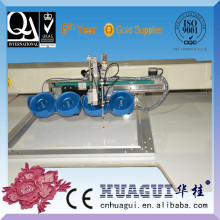 HUAGUI industrial single head four color sequin fixing embroidery machine